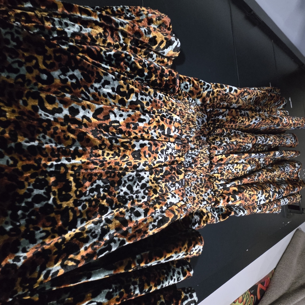Anthropologie Leopard Print Mini Dress - Picture 8 of 8